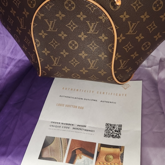 EUC LOUIS VUITTON ELLIPSE MONOGRAM MM with COA!!! Excellent condition  vintage!! - Picture 5 of 16